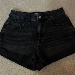 PacSun Charcoal Denim Shorts